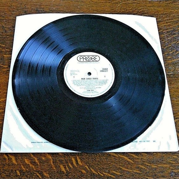 Vintage Vinyl LP The Four Tops - Main Street People Soul Record UK 1973 Music - Picture 6 of 16